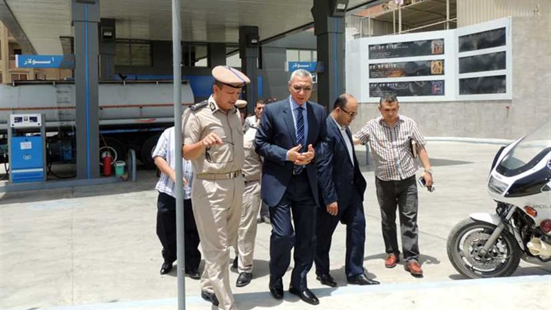 مدير أمن المنيا يتفقد