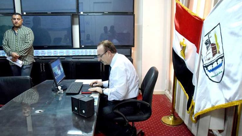 محافظ بني سويف لرئيس