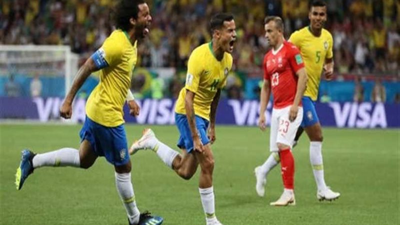 كوتينيو يتقدم للبرازيل