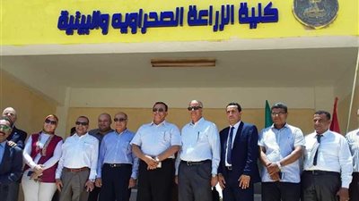 رؤساء الجامعات بـ”مرسى مطروح“ تمهيدًا لاستقلال كلياتها