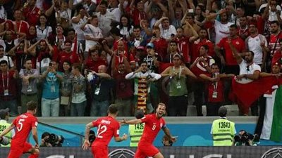 ‏هاري كين يسجل أول أهداف إنجلترا في شباك تونس