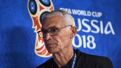 كوبر: لست راضيا عن نتيجة مباراة روسيا