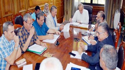 محافظ القليوبية يبحث تنفيذ المشروعات مع الإنتاج الحربي