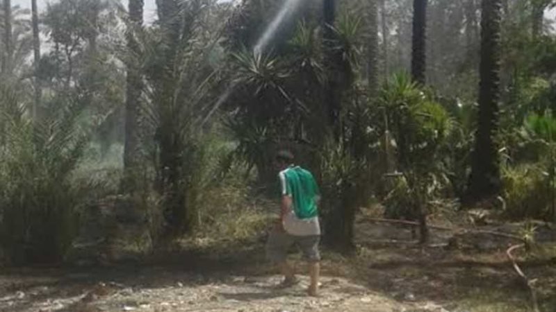 السيطرة على حريق