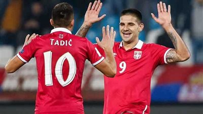 هدف مبكر لصربيا أمام سويسرا