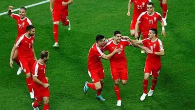 المجموعة الخامسة.. صربيا تتقدم بهدف نظيف على سويسرا