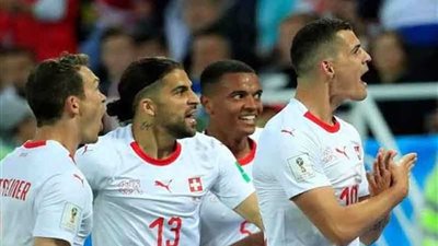 المجموعة الخامسة.. «شاكا» يتعادل للمنتخب السويسري أمام صربيا