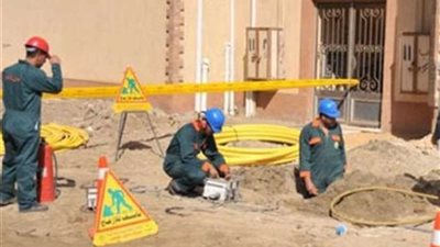 توصيل الغاز الطبيعي لـ213 ألف وحدة بالمنوفية