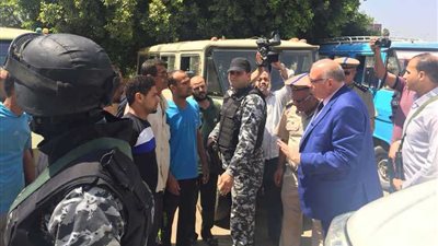 مدير أمن القليوبية يتابع تطبيق تعريفة الأجرة بالمواقف
