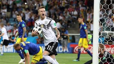 ماركو ريوس أفضل لاعب في مباراة ألمانيا والسويد بكأس العالم