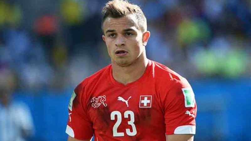 شاكيري لاعب سويسرا: