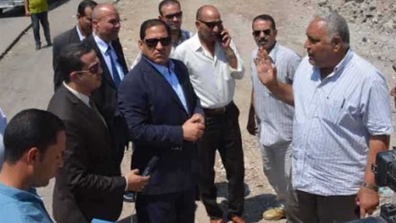 محافظ الغربية يتفقد