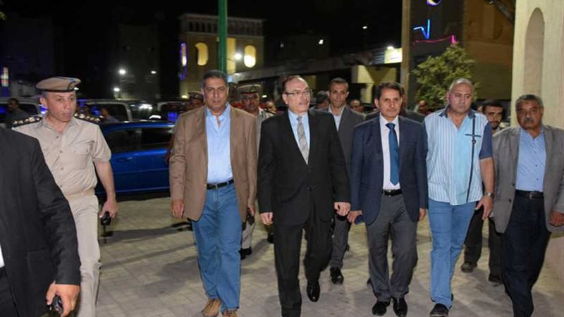 محافظ بني سويف يتفقد