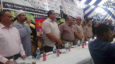 إتمام الصلح بين أبناء العمومة بعائلة 