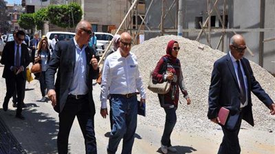 وفد من الصحة العالمية يتفقد المنشآت الصحية ببورسعيد