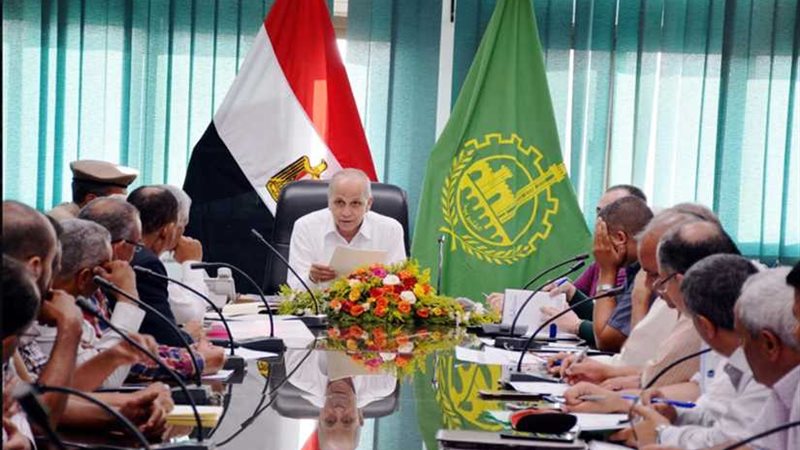 محافظ القليوبية يناقش