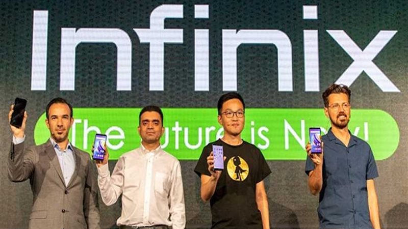 إنفينيكس تكشف النقاب