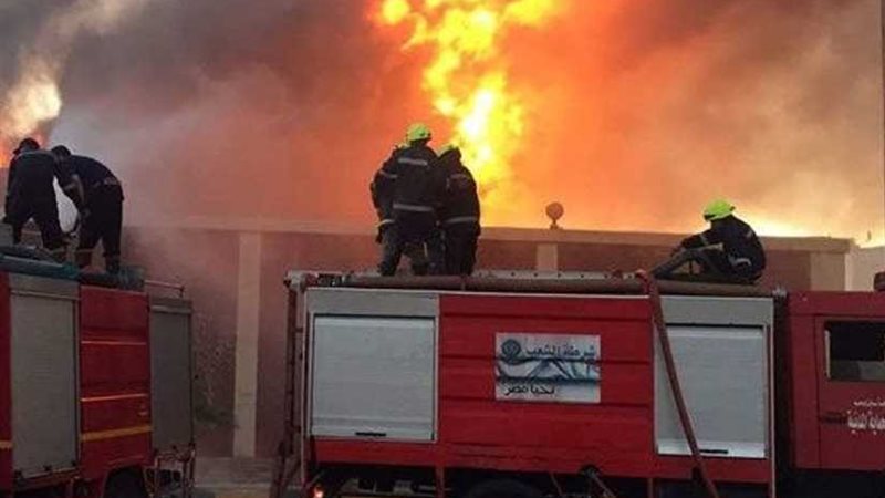 السيطرة على حريق