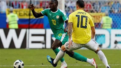 كولومبيا تحرز الهدف الأول في السنغال