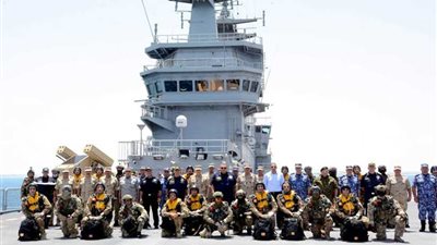 (فيديو).. الفريق محمد زكي ووزيرا الدفاع اليوناني والقبرصي يشهدون التدريب المشترك 