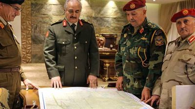 المشير حفتر يؤكد سيطرة الجيش الليبي على مدينة درنة بشكل كامل