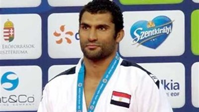 رمضان درويش يتأهل لنهائي منافسات الجودو في دورة ألعاب البحر المتوسط