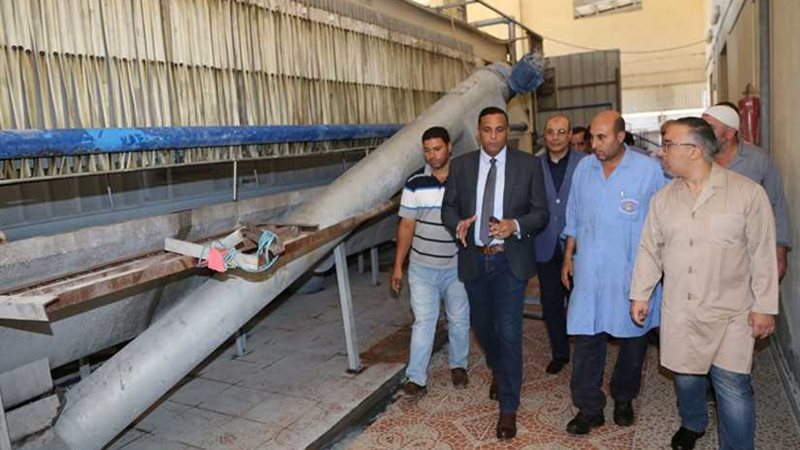 سكرتير المنوفية يتابع