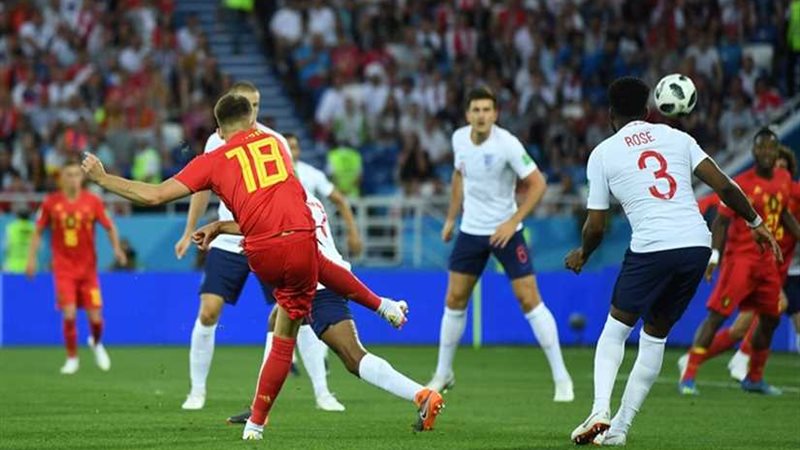 بلجيكا تفوز على إنجلترا