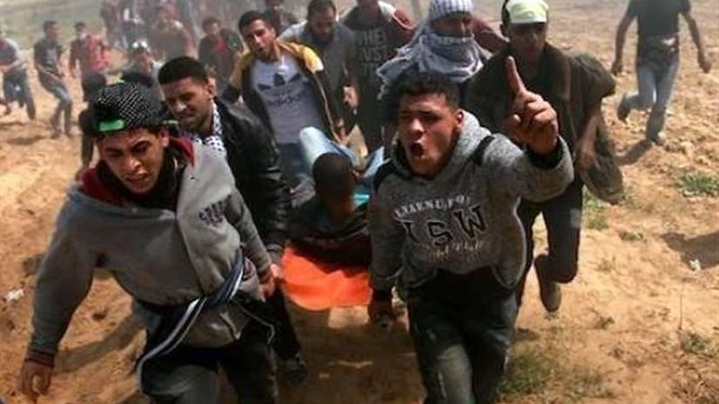 إصابة 4 فلسطينيين