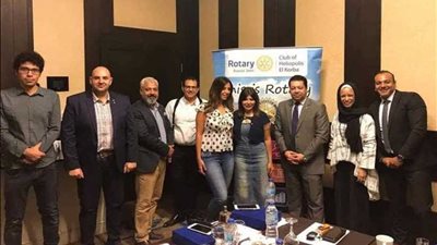 إسلام الغزولي رئيسًا لروتاري هليوبوليس الكوربة