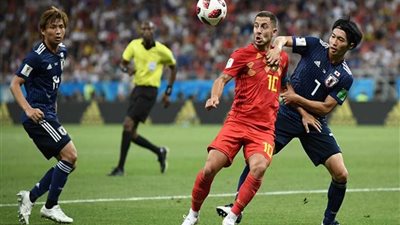 اليابان يجبر بلجيكا على التعادل السلبي في الشوط الأول