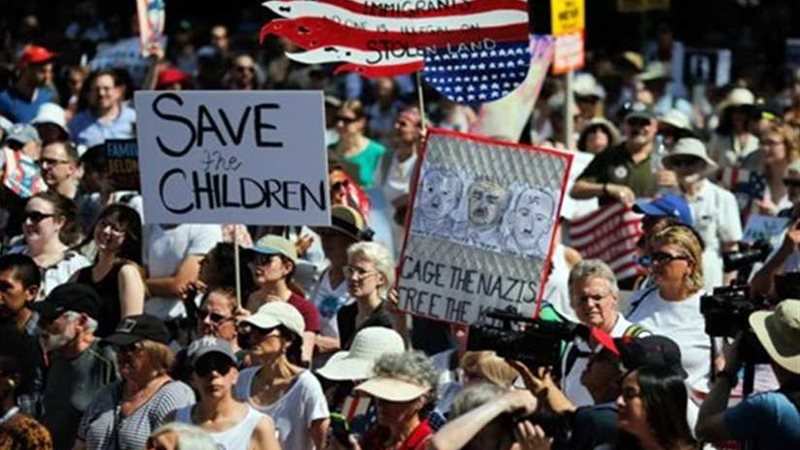 تظاهرات في ولايات