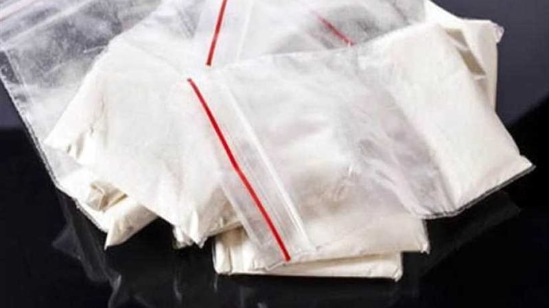 بنصف كيلو هيروين..