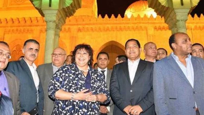 وصول وزيرة الثقافة