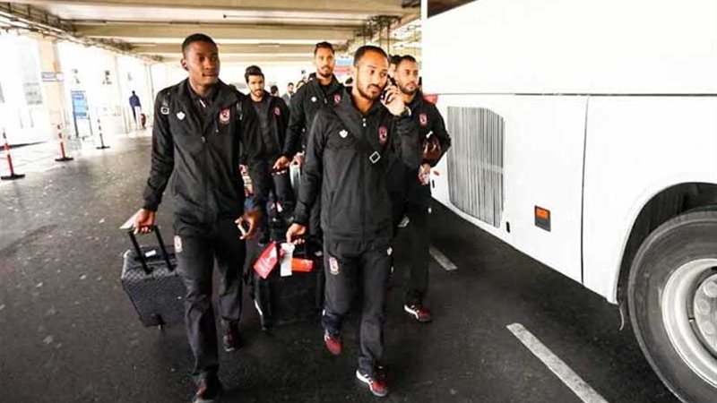 بعثة الاهلي تصل إلى