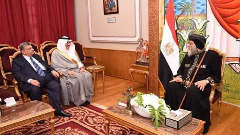 البابا تواضروس يستقبل