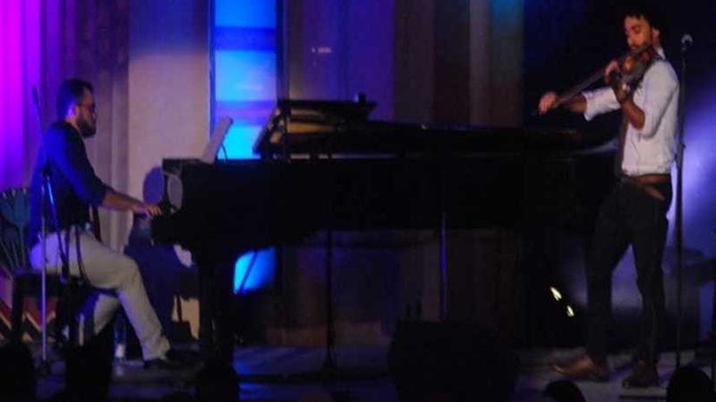 فؤاد ومنيب في المهرجان