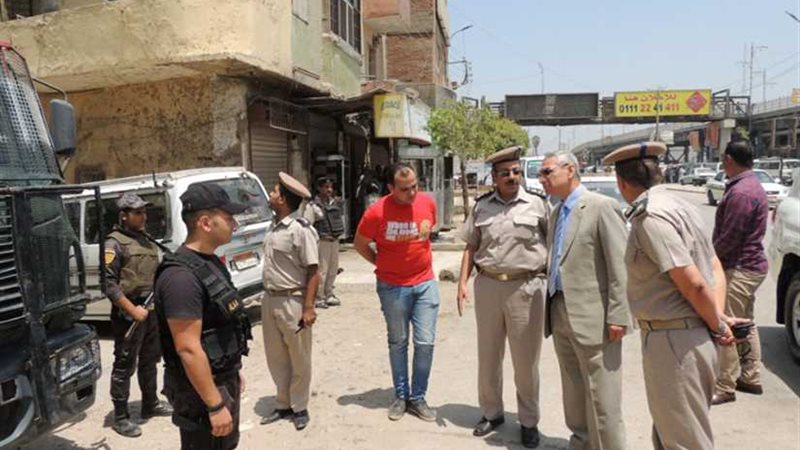 مدير أمن المنيا يتفقد