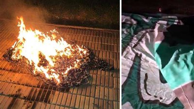 رابطة جرين ايجلز تحل نفسها وتحرق علمها وهذه الأسباب