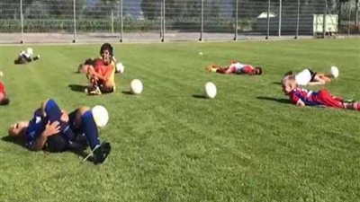 شاهد.. أطفال يتدربون على 