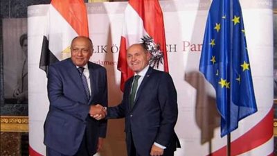 وزير الخارجية يلتقي رئيس البرلمان النمساوي والمجلس الوطني..