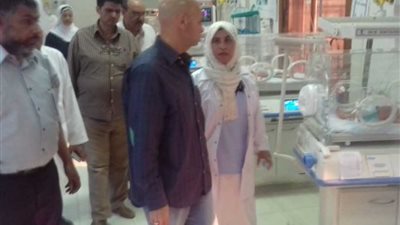 وكيل وزارة الصحة بالشرقية يتفقد مستشفى الحسينية المركزي