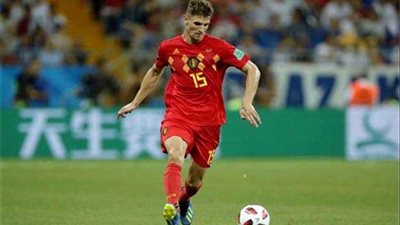 مونييه لاعب بلجيكا يغيب عن مباراة فرنسا فى نصف النهائي المونديال