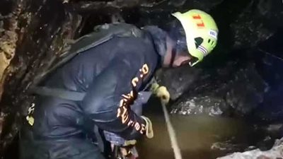 انخفاض الأوكسجين يهدد حياة أطفال الكهف.. ومحاولة الإنقاذ مستمرة.. (فيديو)