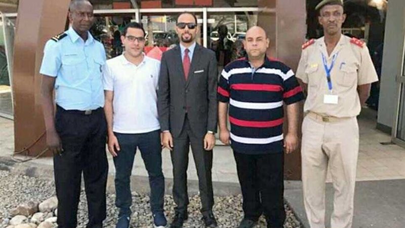 وفد طبي مصري يصل