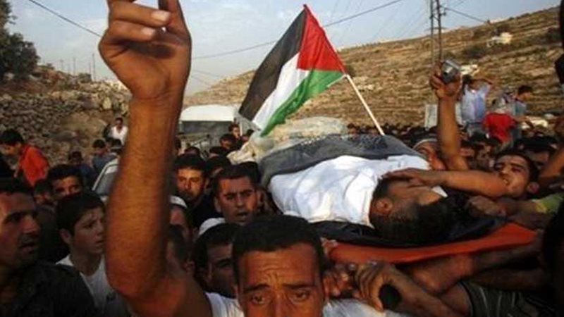 استشهاد فتى فلسطيني