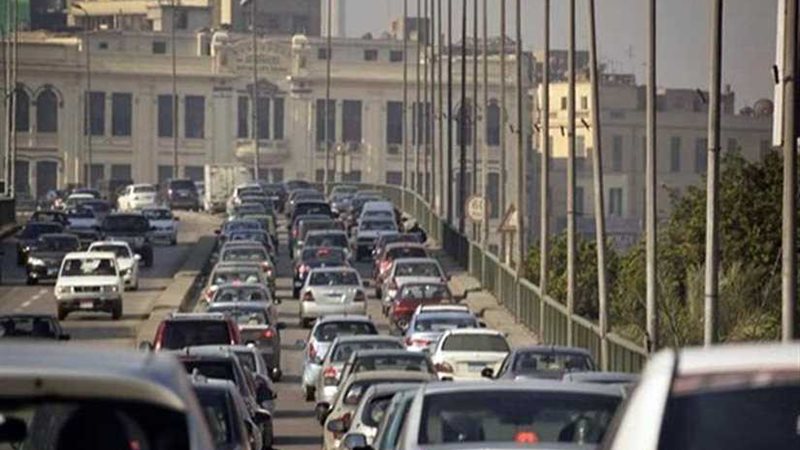 كثافات مرورية بسبب