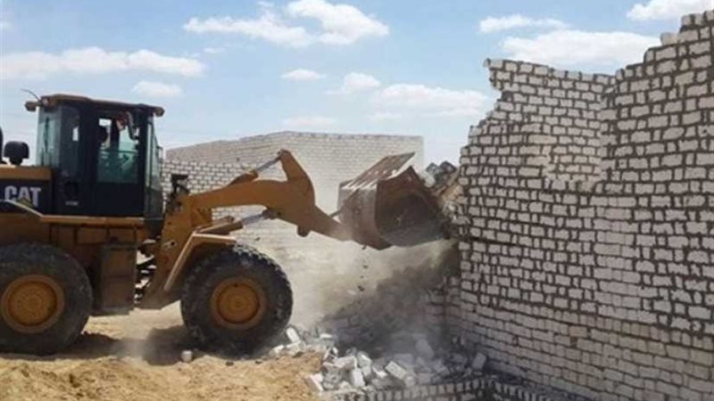 إزالة ١٣٣ حالة تعد