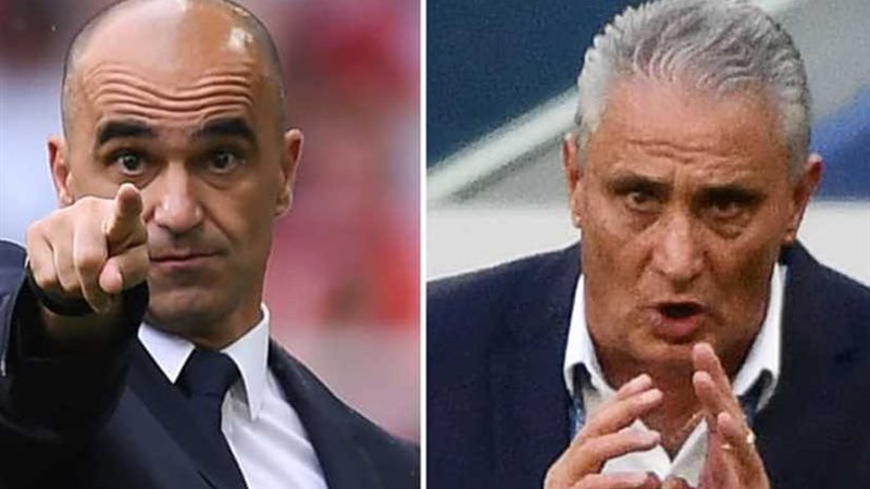 تشكيل البرازيل وبلجيكا