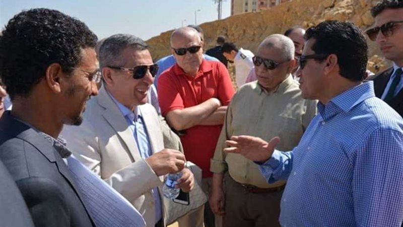 وزير الشباب يتفقد